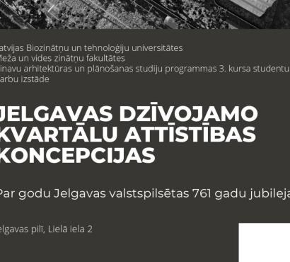 Studenti piedāvā savu redzējumu par Jelgavas dzīvojamo kvartālu attīstību