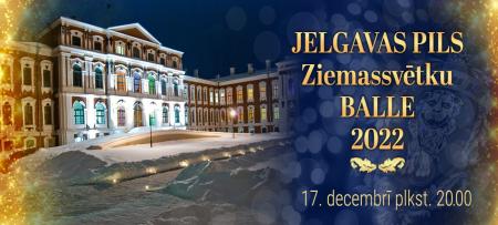 Jelgavas pilī iemirdzēsies skaistā Ziemassvētku balle